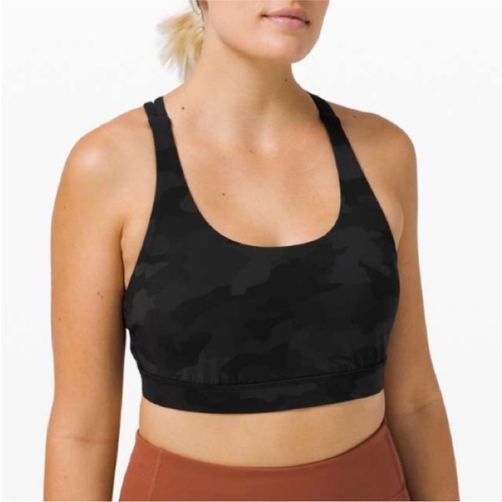 Lululemon Energy Sports Bra (Medium Support B-D Cup) in Heritage 365 Camo 6